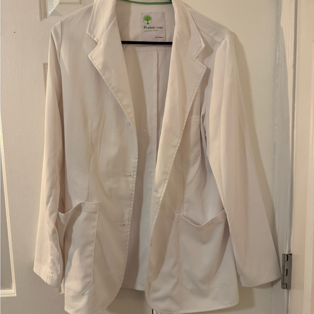 Healing Hands Women's White Coat